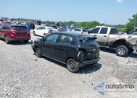 2024 Mitsubishi Mirage Es/Le из США, поврежденный, VIN ML32AUHJXRH014726